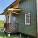 Каркасный дом 102,7 м2 с террасой 20 м2 п.Василево Каркасный дом 102,7 м2 с террасой 20 м2 п.Василево - Каркасный дом 102,7 м2 с террасой 20 м2 п.Василево - nashi-raboty