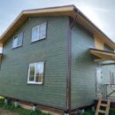 Каркасный дом 102,7 м2 с террасой 20 м2 п.Василево Каркасный дом 102,7 м2 с террасой 20 м2 п.Василево - Каркасный дом 102,7 м2 с террасой 20 м2 п.Василево - nashi-raboty