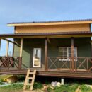 Каркасный дом 102,7 м2 с террасой 20 м2 п.Василево Каркасный дом 102,7 м2 с террасой 20 м2 п.Василево - Каркасный дом 102,7 м2 с террасой 20 м2 п.Василево - nashi-raboty