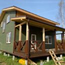 Каркасный дом 102,7 м2 с террасой 20 м2 п.Василево Каркасный дом 102,7 м2 с террасой 20 м2 п.Василево - Каркасный дом 102,7 м2 с террасой 20 м2 п.Василево - nashi-raboty