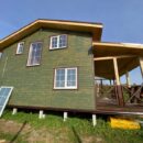 Каркасный дом 102,7 м2 с террасой 20 м2 п.Василево Каркасный дом 102,7 м2 с террасой 20 м2 п.Василево - Каркасный дом 102,7 м2 с террасой 20 м2 п.Василево - nashi-raboty